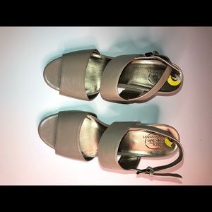 Tan shoes